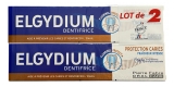 Elgydium Set de Protección Contra la Caries con Pasta de Dientes de 2 x 75 ml