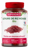 Superdiet Lievito di Riso Rosso Biologico 120 Capsule