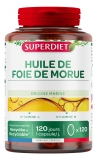 Superdiet Huile de Foie de Morue 120 Capsules