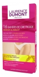 Laurence Dumont Institut Bandes de Cire Froide Aisselles & Maillot 16 Bandes