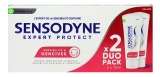 Sensodyne Expert Protect Jautrumui & Dantenoms Dantų Pasta Rinkinys 2 x 75 ml