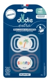 Dodie Extra 2 Lollipops Anatomiche Simmetriche + 18 Mesi F5