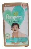 „Pampers Harmonie“ 3 dydžio 42 vystyklai su perdirbta pakuote (6–10 kg)