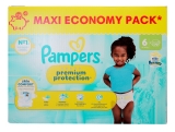 Pampers Premium Protection Skin Comfort Taille 6 Maxi Pack 70 Couches (13-18 kg)