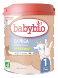 Babybio Caprea 1 z Kozim Mlekiem od 0 do 6 Miesiąca Organic 800 g