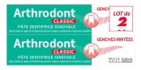 Arthrodont Classic Smaganu Zobu Pasta Komplektā 2 x 75 ml