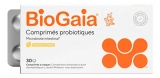 BioGaia Probiotique Microbiote Intestinal Arôme Citron 30 Comprimés à Croquer