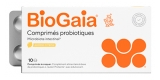 BioGaia Probiotyczna Mikroflora Jelitowa o Smaku Cytrynowym 10 Tabletek do żucia