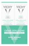 Vichy Crème Dépilatoire Dermo-Tolérance Lot de 2 x 150 ml