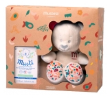 Mustela Musti Aromātiskais Kopšanas Ūdens 50 ml + Mīkstināts Rotaļlieta
