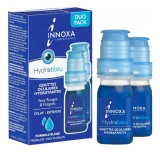 Innoxa Laboratorijos drėkinamieji akių lašai raudonomis pavargusiomis akimis, 2 x 10 ml pakuotė