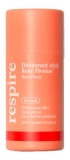 Respire Deodorante Stick Rosa Peonia Biologico Formato Scatola 50 g