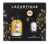 Lazartigue Huile des Rêves Huile Sèche Nourrissante 50 ml + Sérum d\'Exception Thermo-Protecteur 10 ml Offert