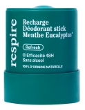Respire Deodorante Stick Menta Eucalipto Ricarica Biologica 50 g
