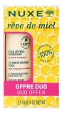 Nuxe Rêve de Miel Stick Lèvres Hydratant Lot de 2 x 4 g