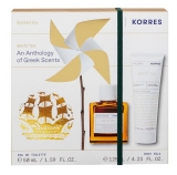 Korres Eau de Toilette White Tea 50 ml + Lait Corps White Tea 125 ml