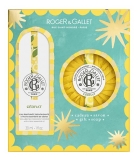 Roger & Gallet Citron Eau Parfumée Bienfaisante 30 ml + 100 g di Sapone Bienfaisant in Omaggio