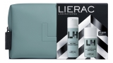 Lierac Homme Fluido Anti-Idade Global 50 ml + Desodorizante Antitranspirante 48H Antirraças 50 ml e sua Nécessaire de Oferta