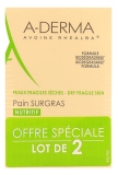 A-DERMA Săpun Surgras Nutritiv Set de 2 x 100 g