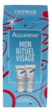 Noreva Aquareva Återfuktande Kräm 24H Lätt Textur 40 ml + Express Återfuktande Mask 50 ml