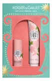 Roger & Gallet Foglia di Fico Crema Mani 30 ml + Balsamo Labbra Sublimante 3,5 g