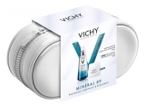 Vichy Minéral 89 Booster Quotidien Fortifiant et Repulpant 50 ml + Crème Boost D'Hydratation 72H 15 ml et sa Trousse Offertes