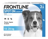 Frontline Spot-On Dog M (10-20 kg) 3 Pipettes