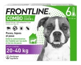Frontline Combo Perro L (20-40 kg) 6 Pipetas