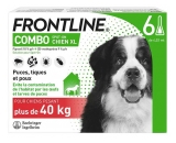 Frontline Combo Chien XL (+ de 40 kg) 6 Pipettes