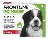 Frontline Combo Šuo XL (+ 40 kg) 3 Pipetės