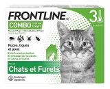 Frontline Combo Chats et Furets 3 Pipettes