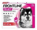 Frontline TRI-ACT Chiens 40-60 kg 3 Pipettes