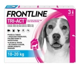 Frontline TRI-ACT Chiens 10-20 kg 3 Pipettes