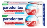 Parodontax Zobna Pasta Aktivna Popravilo Dlesni Paket 2 x 75 ml