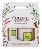 Set Collines de Provence Duo Odorizant de Cameră 100 ml + Lumânare Parfumată 180 g