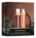 Cocosolis Choco Óleo Bronzeador 110 ml + Aura Spray Brilho Peptídeo 100 ml