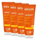 Weleda Arnika Sport-Duschgel Set mit 4 x 200 ml