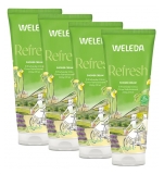 Weleda Opkvikkende Citrus Shower Cream Pakke med 4 x 200 ml