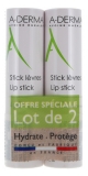 A-DERMA Lippenpflegestift-Doppelpack 2 x 4 g
