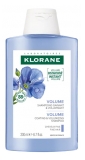Klorane Volumen - Cabello Fino Champú con Lino Bio 200 ml