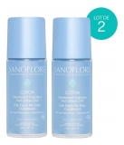 Sanoflore Desodorante 24H Frescor Algodón Ecológico Roll-On Lote de 2 x 50 ml