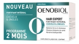 Oenobiol Hair Expert Integral Strengthener Hair & Nails Zestaw 2 x 60 Tabletek