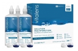 Vitalens Solución Multifuncional Para Lentes de Contacto Blandas Lote de 3 x 360 ml