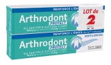 Arthrodont Protect + Daglig Fluoreret Tandpasta Pakke med 2 x 75 ml