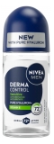 Nivea Men Derma Control Sensitive Déodorant Anti-Transpirant 72H Roll-On 50 ml