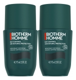 Biotherm Homme Day Control 24H Natural Protection Roll-On Bio Lot de 2 x 75 ml