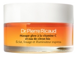 Dr Pierre Ricaud Masque Glow à la Vitamine C et à l\'Eau de Citron Bio 50 ml