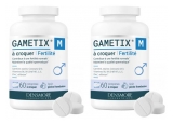 Gametix M Fertilidad Lote de 2 x 60 Comprimidos Masticables