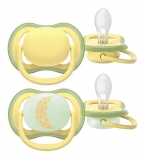 Avent Ultra Air Giorno e Notte 2 Lollipops Ortodonzia 18 Mesi e Oltre