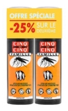 Cinq sur Cinq Famille Lotion Anti-Moustiques Lot de 2 x 100 ml